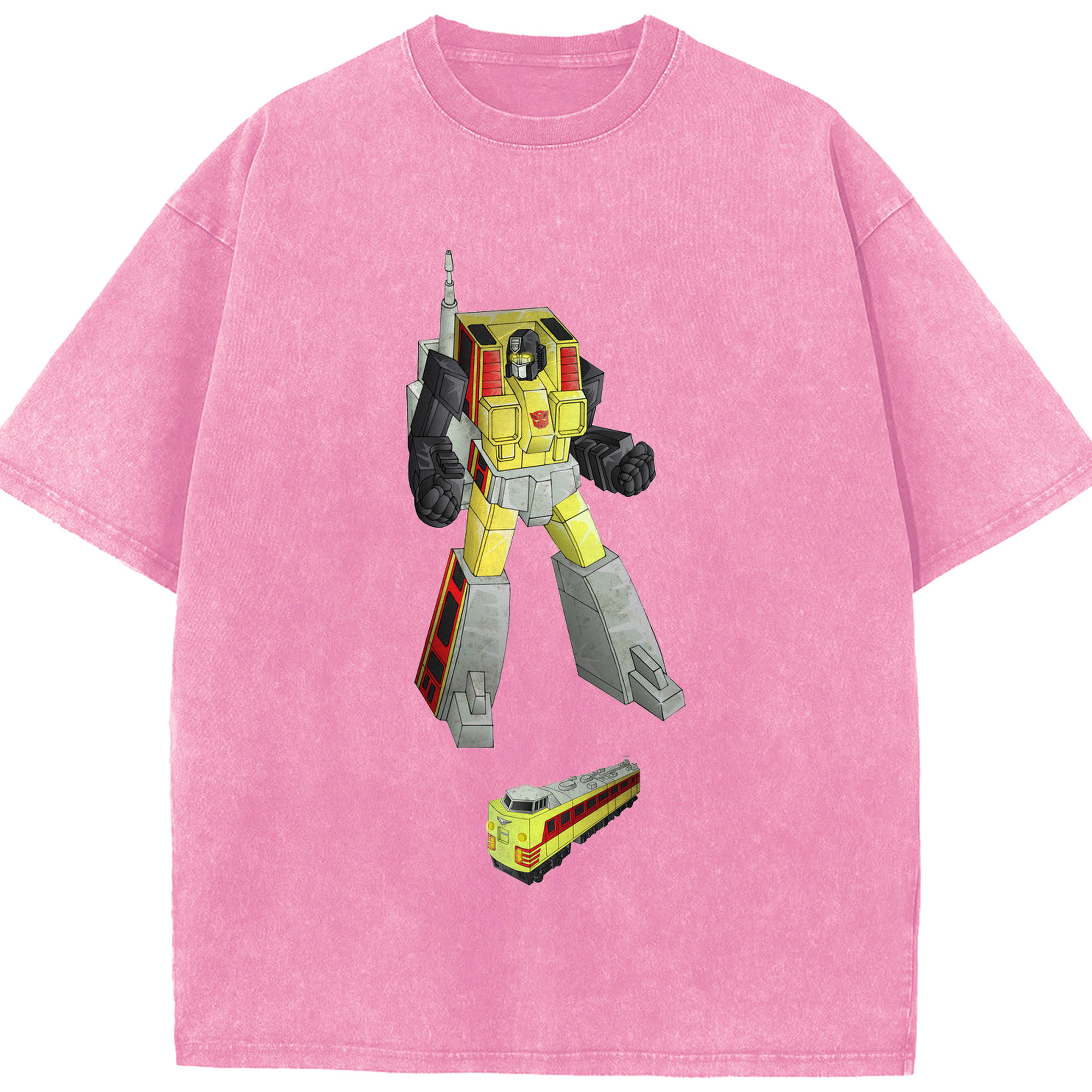 （画像用）  綿100% ヴィンテージ風 半袖Tシャツ（フロントプリント）